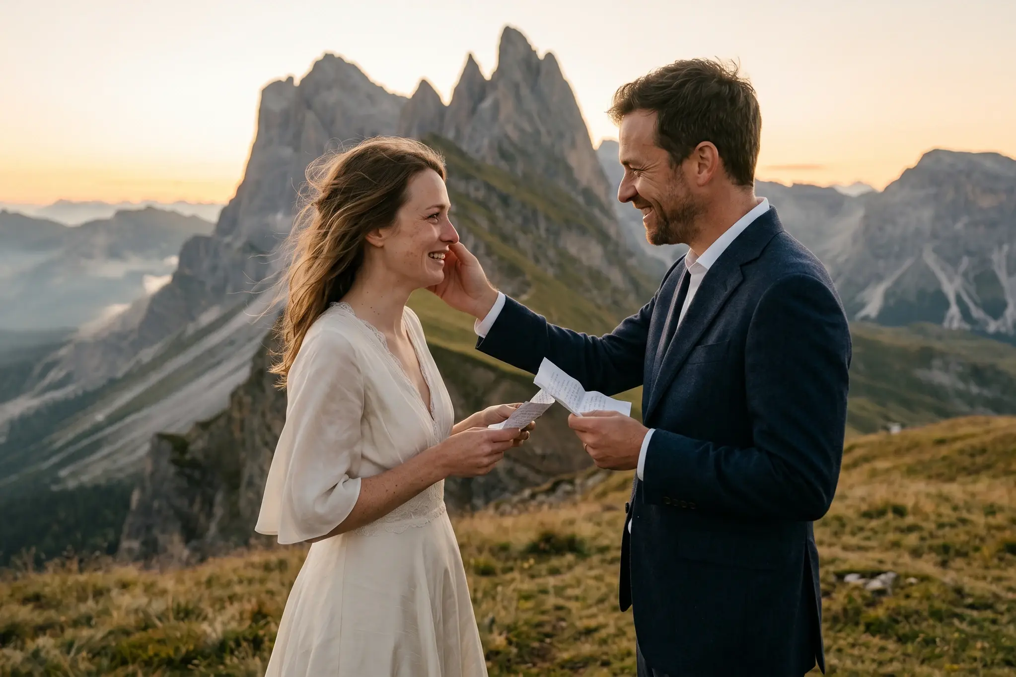 Anteprima di una guida WeddingStudio in inglese.