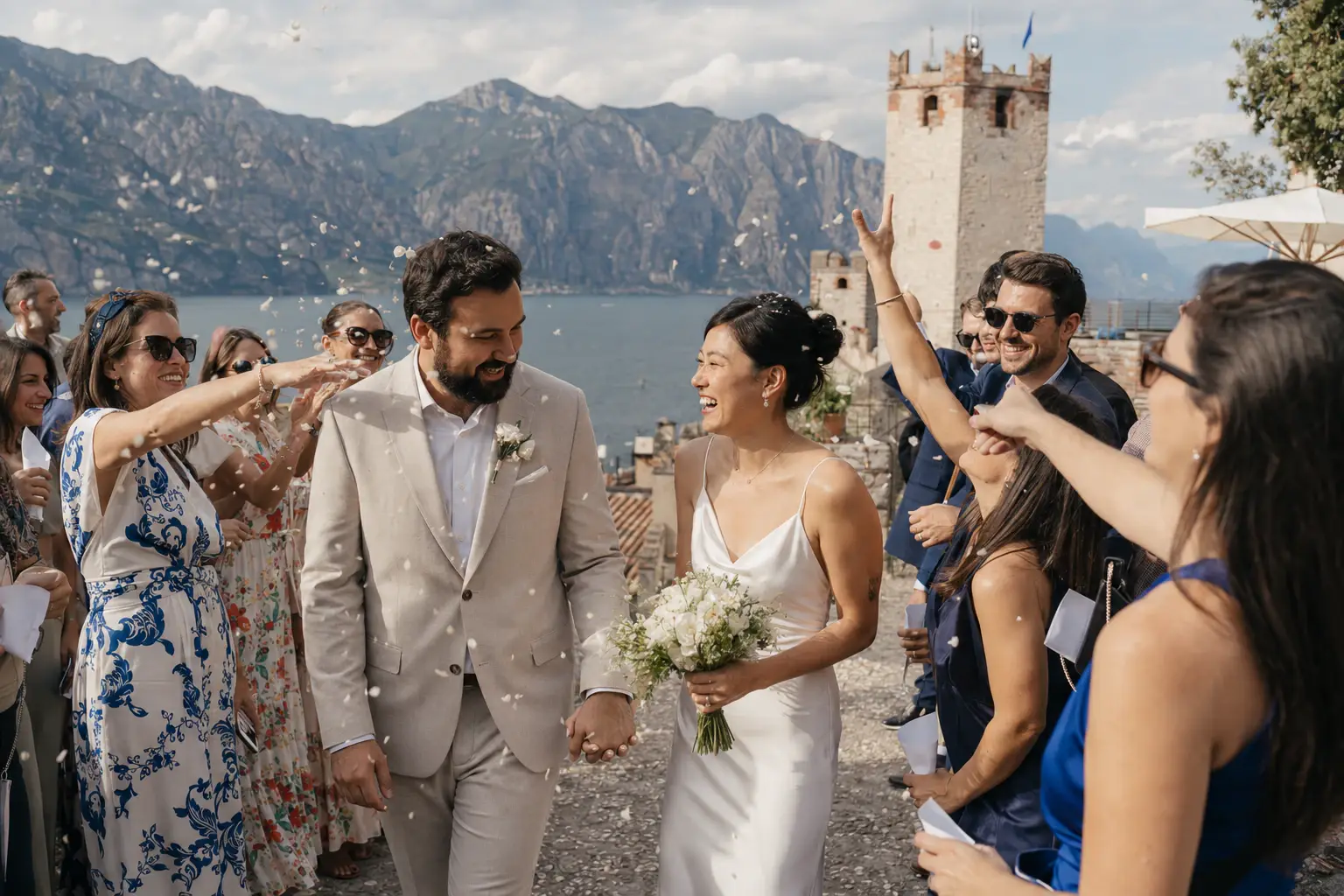 Castello Scaligero di Malcesine Wedding Photographer: Civil Ceremony, Photo Locations and Timeline